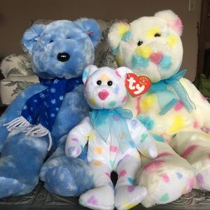 Set of 3 TY Beanie Buddies